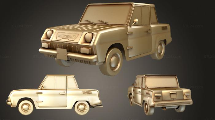 Vehicles (SMZ 3D, CARS_3450) 3D models for cnc